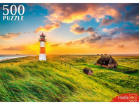 Пазлы  500 элементов  480*330мм. "Маяк на закате"