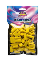 Наполнение для слаймов ТМ "Slimer" Foam Chunkc, Желтый