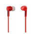 Наушники внутриканальные Smartbuy Prime, красные, динам.10мм, плоск.каб., 3 пары силик.вставок