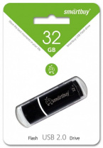 Флеш-драйв  32 GB USB 2.0 Smartbuy Crown Black