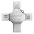 Флеш-драйв  64 GB USB 3.0/3.1 Smartbuy Metal Quad