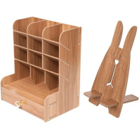 Подставка наст.  "Academy"  21x15x25,5 см, МДФ, цвет сосны