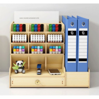 Подставка наст. "Magnat" 33*26*26см , МДФ, дерево, фактура березы