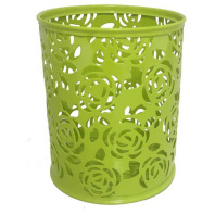 Стакан наст. "deVENTE" 8*8*10см, метал., круглый, салатовый