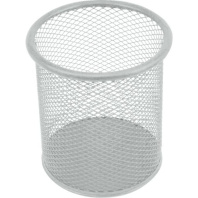 Стакан наст. "deVENTE" 8*8*10см, метал., круглый, серый