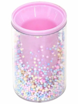 Стакан наст. Egoist  11*6*6 см, "Шарики" ассорти дизайнов