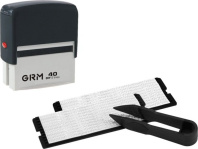 Штамп самонаборный  6 строк 59*23 мм 1 касса