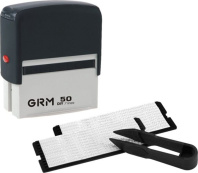 Штамп самонаборный  7(8) строк 69*30 мм 2 кассы