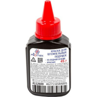 Краска штемпельная Attomex 45г. красная