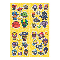 Набор наклеек А5 4л  "Brawl Stars"