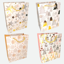 Пакет подар. бум. новогодн. 31*40*12 см 210 гр/м2 "Новый год"