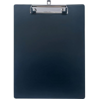 Клипборд А4 черный, ПВХ 1,5мм