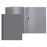 Папка с 1 зажимом А4 0,50 мм, серая
