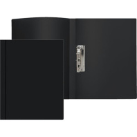 Папка с 1 зажимом А4 0,50 мм, чёрная