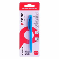 Карандаш механический 0,5мм PENAC NON-STOP ластик, НВ, пластик. корпус голубой