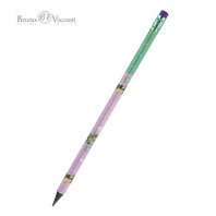 Карандаш ч/гр BV "Kids. Бульдог" грифель 3мм, пластик.корпус, с ластиком, НВ