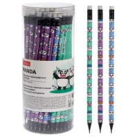 Карандаш ч/гр "Панда" НВ с ластиком
