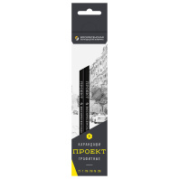 Набор карандашей  6 шт ВКФ "Проект" 2М, М, ТМ, Т, 2Т