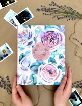 Фотоальбом 200 фото 10*15см Flora art. Пионы, пластик.стр.