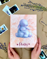 Фотоальбом 200 фото 10*15см Заячья жизнь, пластик.стр.*