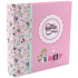 Фотоальбом - анкета 56ф.10*15см +14л. для заполнения, розовый