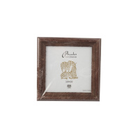 Фоторамка дерево 10*10см. 1702 (Темно-коричневая)
