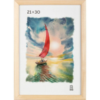 Фоторамка дерево 21*30см. 1300 (НЕкрашеная)