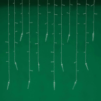 Гирлянда электрическая Бахрома 2,м 80LED пост. свечение, 220В, шампань