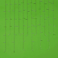 Гирлянда электрическая Бахрома 3м 96LED светодиодная, белый провод, 220В, шампань