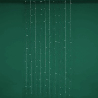 Гирлянда электрическая Занавес 1,5*1,5м 150LED светодиодная, 220 В, свечение шампань