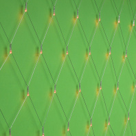 Гирлянда электрическая Сетка 1,6*1,6м 144LED светодиодная, 220 В,  розовое золото