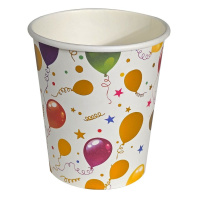 Стакан бум. 250 мл,  6 шт "Шарики"