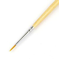 Кисть синтетика круглая   0 "ЗХК" короткая ручка