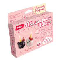 Набор из полимерной глины Подсвечники "Кошечки"