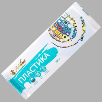 Полимерная глина 250гр  "Артефакт" Классический белый