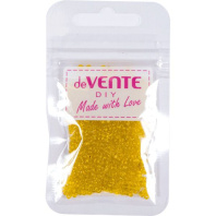 Бисер круглый "deVENTE. Glass"  2 мм, 10гр, стекло, прозрачн., желтый