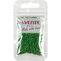 Бисер круглый "deVENTE. Opaque"  2 мм, 10гр, стекло, матовый, зеленый