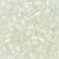 Бисер рубка "Zlatka" 10гр, 2.1мм, стекло, белый