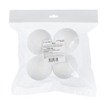 Пенопластовая заготовка Шар D= 7см, 4 шт