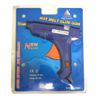 Клеевой пистолет, мощность 60 Вт, диаметр клеевого стержня 1,1см (2 стержня в комплекте)