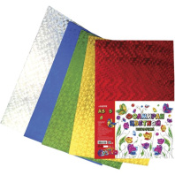 Набор фоамирана А3  5л., 5цв., 2мм  голографический