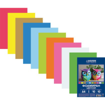 Набор фоамирана А4 10л., 10цв., 2мм