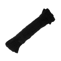 Лента эластичная 8мм*10м черная