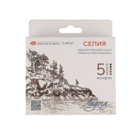 Пастель худож.  5шт. СЕПИЯ, ассорти