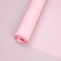 Пленка матовая 60*800см, 40мкр, PASTEL розово-лавандовый