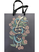 Пакет подар. бум. 18*23*10см  Змея