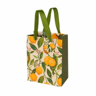 Пакет подар. бумажн. 26*32,4*13 см 210гр/м2 Flora. Лимоны