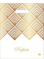 Пакет 37*30см (90мк) с вырубной ручкой "Перфекто Изящность" ПВД