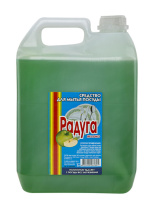 Средство для мытья посуды Радуга 5 л Яблоко (канистра)