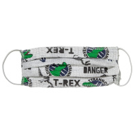Маска гигиеническая 20*9см "Тираннозавр" ткань х/б
